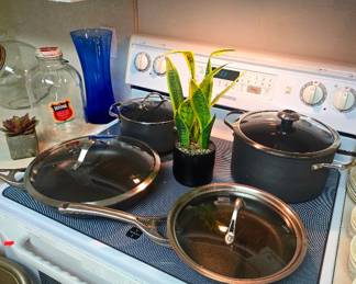 Large Number of Pots and Pans 
