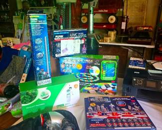 Aquarium Supplies, Patio Heater and more