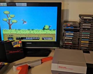 Three Nintendo Consoles with TONS of games and accessories
