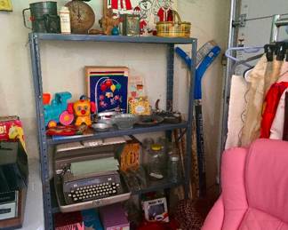 Antique Toys, Typewriter, Children's Learning Sets