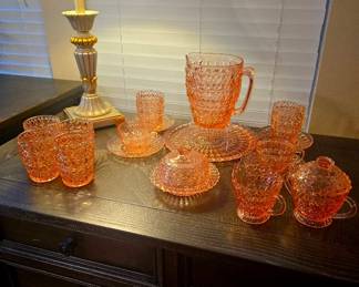 Pink Depression Glass