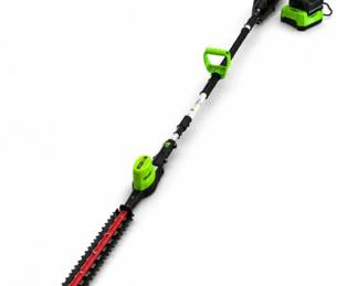 68 Greenworks80VPoleSawPoleHedgeTrimmerSet