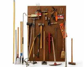 83 LargeAssortmentofLawnGardenHandTools