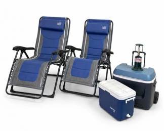 85 OutdoorPatioReclinersCoolersLanternBundle