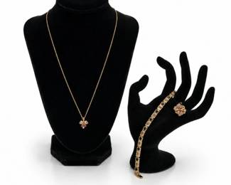 22 VintageBlackHillsGoldCo10KJewelrySet