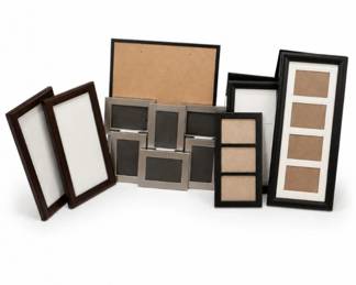 115 AssortedModernPhotoFramesMixedSizes