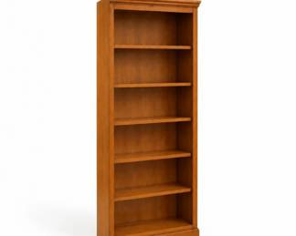 5 TraditionalSolidWoodTallBookcaseAdjustableShelves