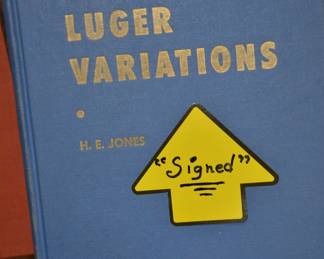 LUGER VARIATIONS (SIGNED COPY)