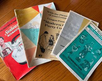 Vintage Cookbooks and Entertaining
