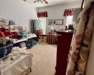 The linen room!