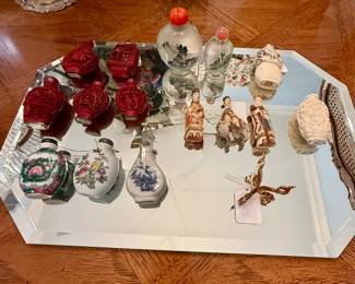 Asian miniatures and snuff bottles