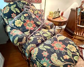 Sink into this cozy custom chair!