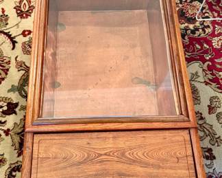 Antique Japanese Hibachi Tansu-form Cabinet with Copper Liner