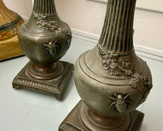 Bronze candlesticks