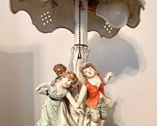 Beautiful antique German lamp