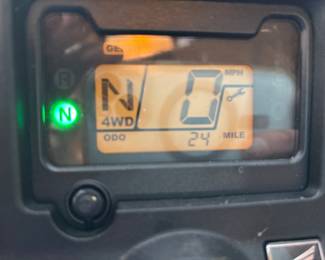Honda 4x4 - year 2023 with 24 miles on it Also includes Trailer