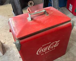 Vintage Coke Cooler