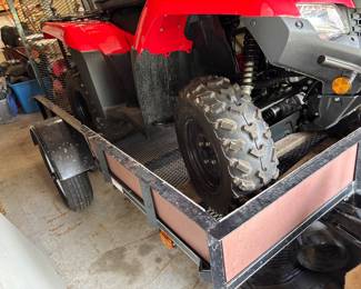 Honda 4x4 - year 2023 with 24 miles on it Also includes Trailer