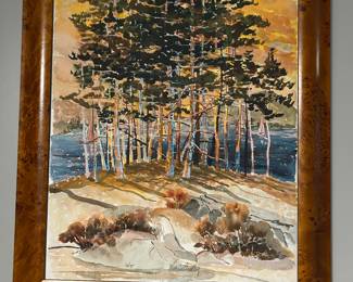  William Bradley – "Pines at Sunset" (Artist's Proof Print)