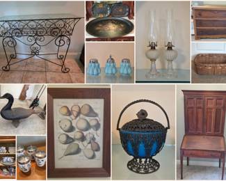 antiques collage