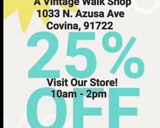 Mention THIS AD - Saturday 