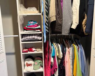 Assorted women & men’s clothing