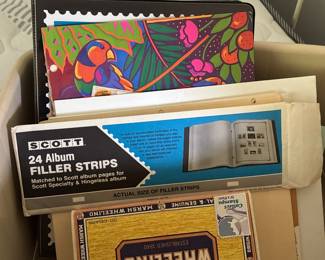Stamp collecting