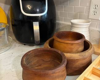 Teak & Air Fryer