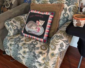 Cute throw pillows throughout house