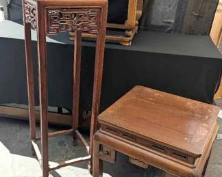 OM185Chinese Style Hardwood Side Tables