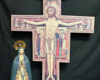OM204Religious Wood Art