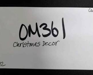 OM361Christmas Decor, Lladro Ornaments