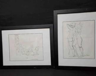 OM256Framed Line Art