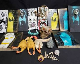 OM359Handmade Assemblage Art And More