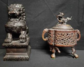 OM115Bronze East Asian Home Decor