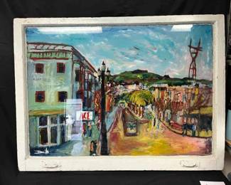 OM246Original Impressionist Oil Painting