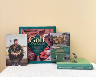 Golf Books - Pinehurst Putter Boy Statue