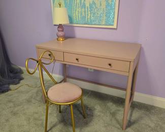 Crate and Barrel Kids Hampshire Blush Desk