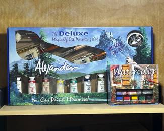 The Deluxe Magic of Oil Painting Kit