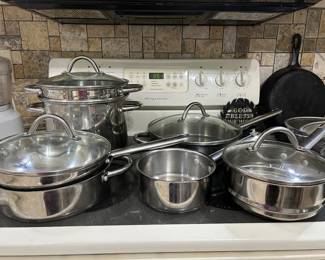 Stainless steel Wolfgang Puck Cafe Collection