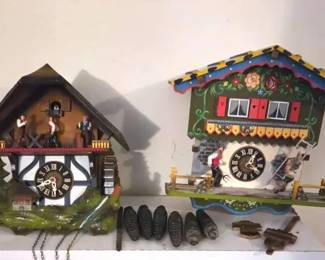 Cuckoo Clocks E. Schmeckenbecher Parts