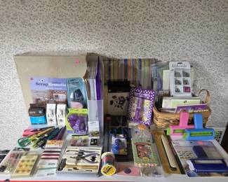 Scrapbooking with Embellishing Items NIB