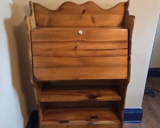 Drop Down Vintage Secretary Desk