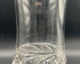 UV reactive vintage glass Duncan Miller snail drinking glass