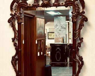 Hand carved Mahogany