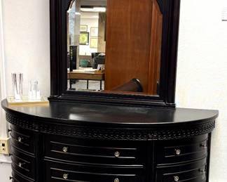 Ashley Furniture Demilune dresser and mirror