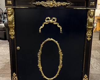 Napoleon III gilt bronze mounted lacquer cabinet late 19th century.