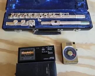 Gemeinhardt SilverTone Flute with Hard Case, Tuners  Accessories