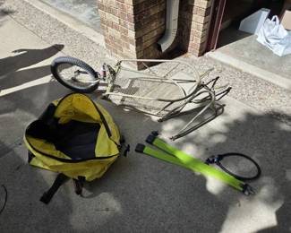 Bicycle Cargo Trailer, Bike Rack, Cargo Bag  Locks