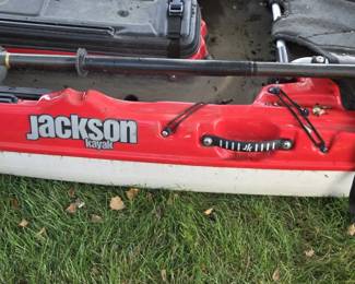 Jackson Kayak Fishing Kayak with 2 Paddles